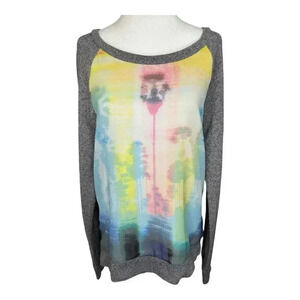 Victoria's Secret Women's‎ Tie Dye Sweatshirt Multicolor Size Medium EUC